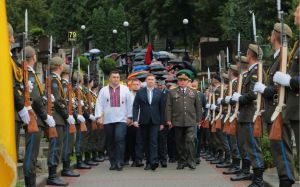 ...вшанували сучасних Героїв